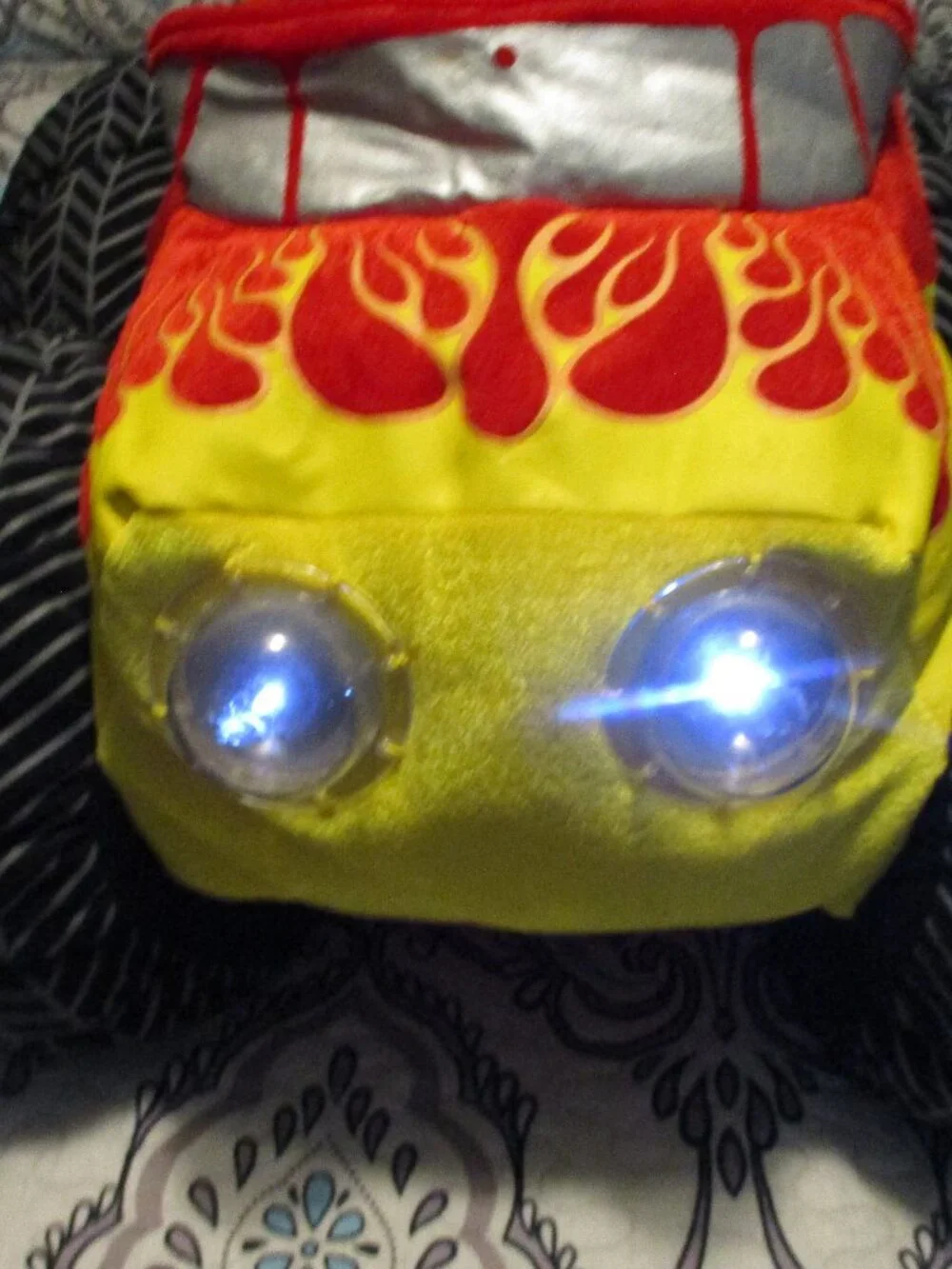 Monster Truck Costume Lights up! Makes Vroom Sounds! Ride-in style, Ages 3-7